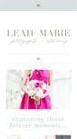 Mobile Screenshot of leahmarieimages.com